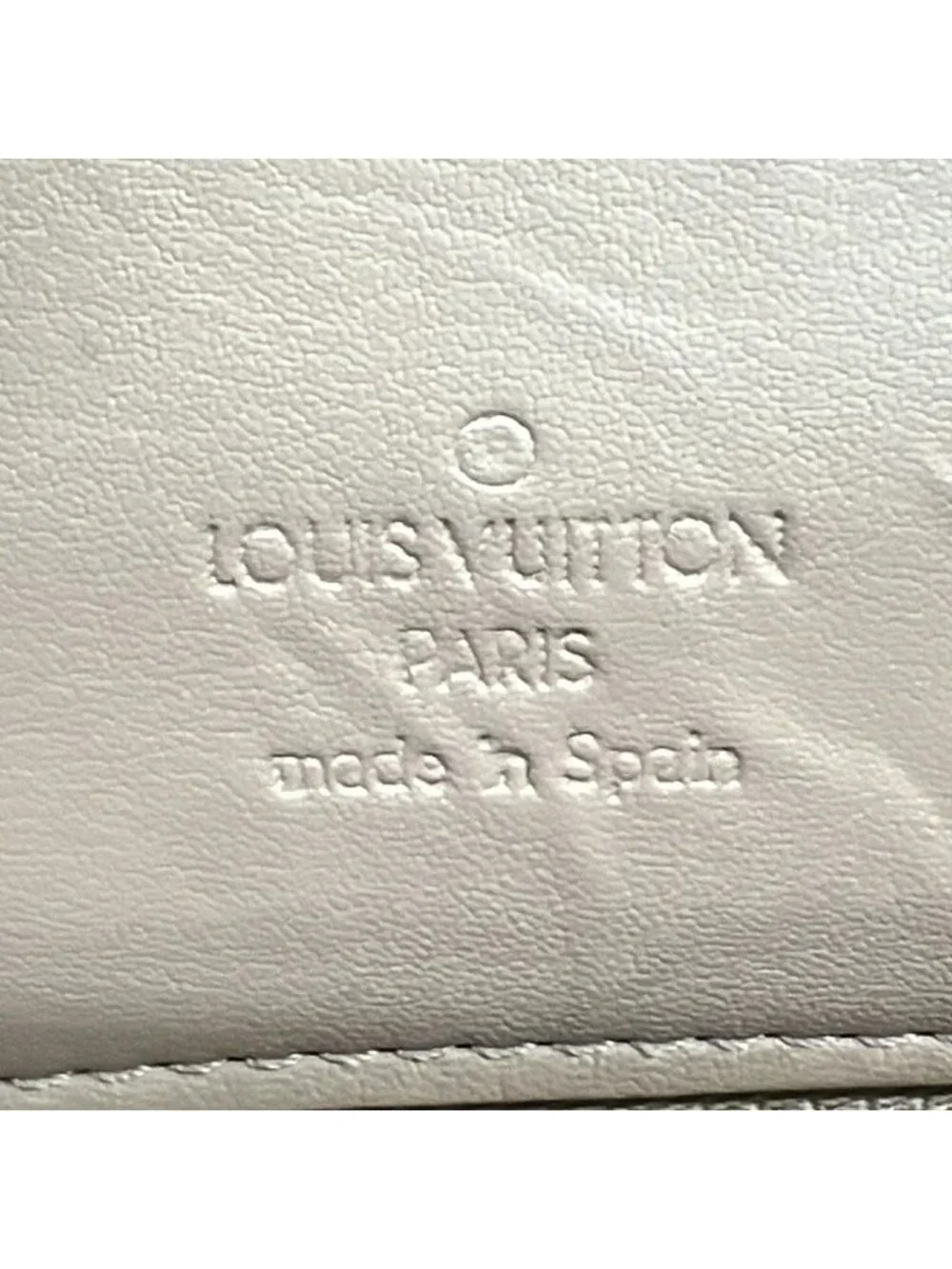 ★SOLD★ Louis Vuitton Tote Monogram Vernis Houston Soft Beige Leather - Picture 8 of 11